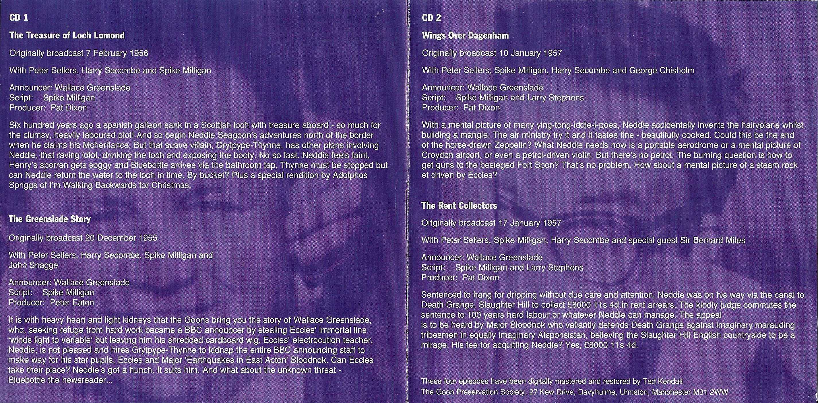 Middle of cover of ZBBC 1866 CD